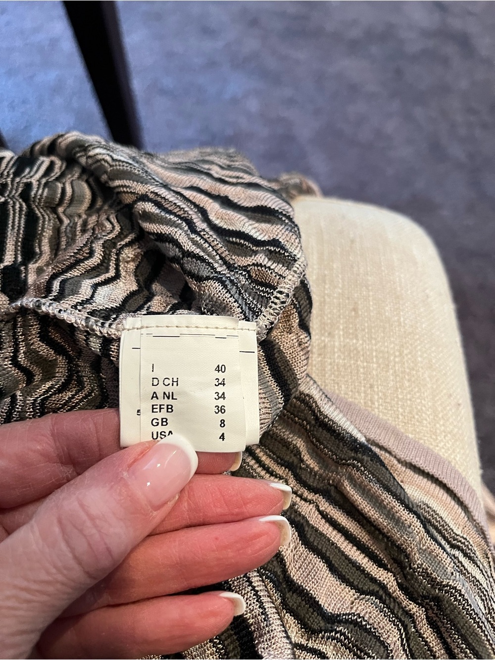 M Missoni pink based multi color classic wrap dress - Picture 7 of 10